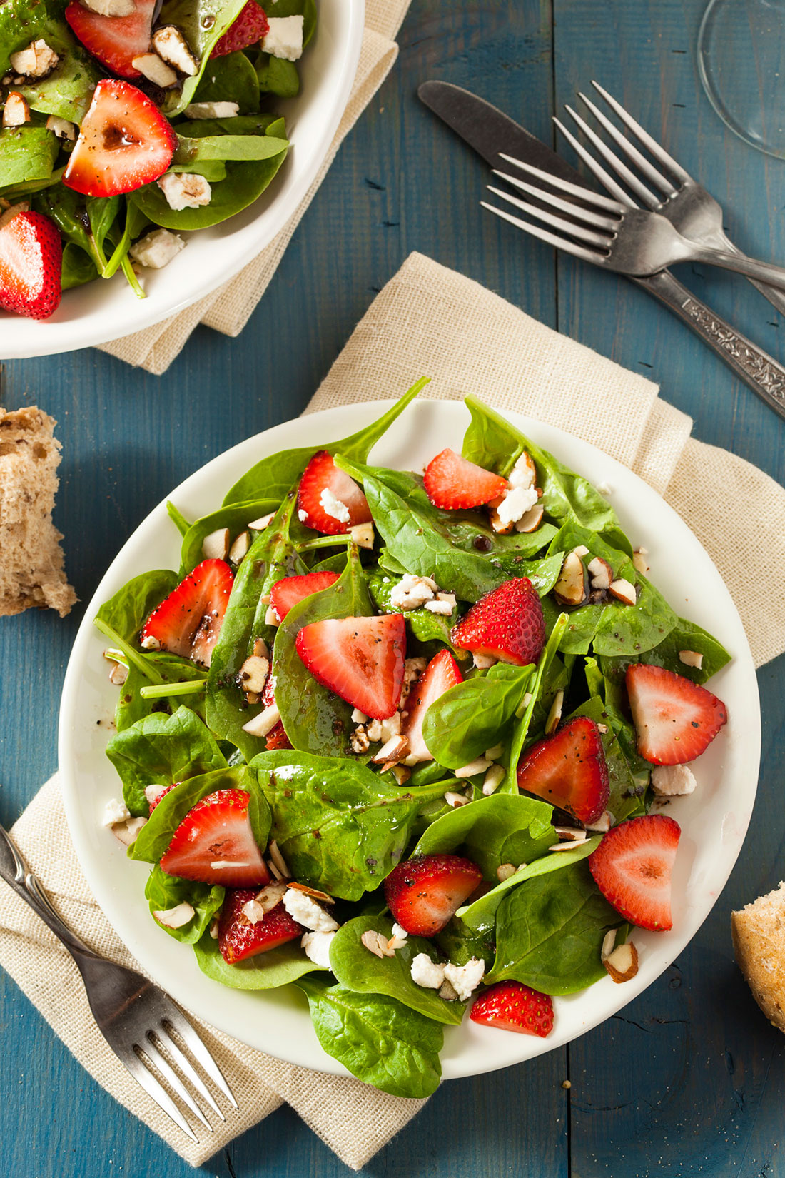 Spinach and Strawberry Salad